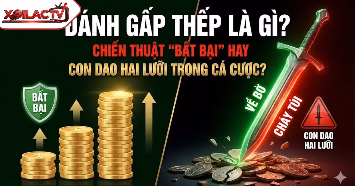 Đánh Gấp Thếp Là Gì? Chiến Thuật “Bất Bại” Hay Con Dao Hai Lưỡi Trong Cá Cược?