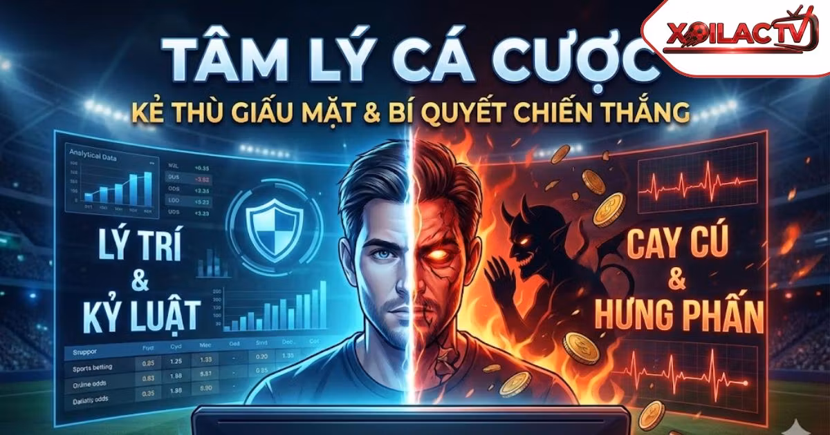 Tâm Lý Cá Cược: “Kẻ Thù” Giấu Mặt & Bí Quyết Làm Chủ Cảm Xúc Để Chiến Thắng Nhà Cái